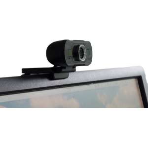 Webcam Full HD 1080 p met ingebouwde microfoon, verstelbaar, USB-direct power, plug and play
