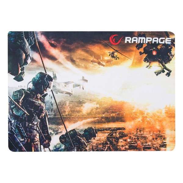Rampage Gaming Muismat War Design-350x250mm - Extra Dun