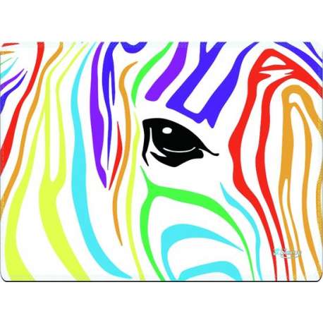 Muismat gekleurde zebra - Sleevy