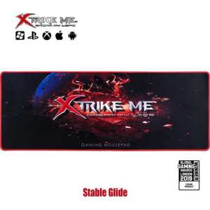 XTRIKE ME Gaming XL Fiber Muismat Anti Slip 920 x 294 x 4 mm - MP-204 Perfect voor gaming zoals Fortnite - Pubg -Battlefield