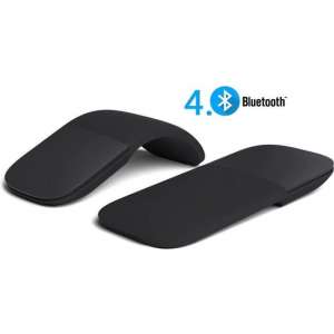 DrPhone BM10 PRO Excellence Arc - Bluetooth 4.0 - Opvouwbare Muis - Stille Muis - Ergonomisch - Surface / Windows / Macbook