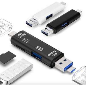 Usb 3.1 Kaartlezer SD TF Micro SD USB C micro USB OTG