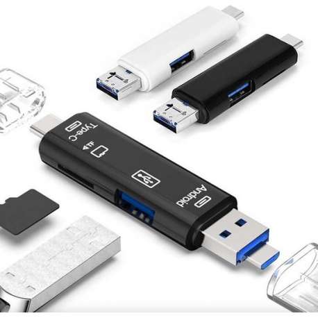 Usb 3.1 Kaartlezer SD TF Micro SD USB C micro USB OTG