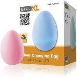Basic XL, LED Eivormige Lamp met kleurverandering