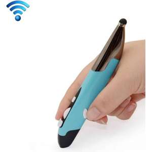 2,4 GHz innovatieve pen-stijl Handheld draadloze slimme muis voor pc-laptop (blauw)