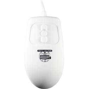 Mighty Mouse 5 desinfecteerbare USB muis wit