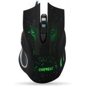 Everest SM-790 3200 dpi gaming muis met verlichting