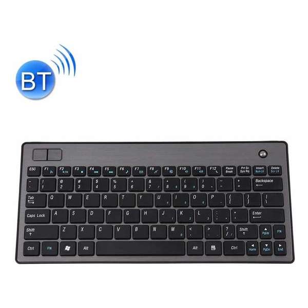 MC Saite Combo7126 Bluetooth 85-toetsen toetsenbord met trackball voor Windows / iOS / Android (zwart)
