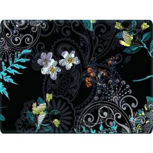 Muismat zwart patroon bloemen - Sleevy