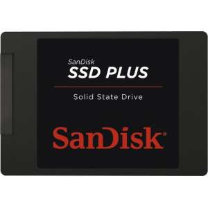 SanDisk "Plus" SSD harde schijf, 1 TB, SATA 3 (6Gbit/s)