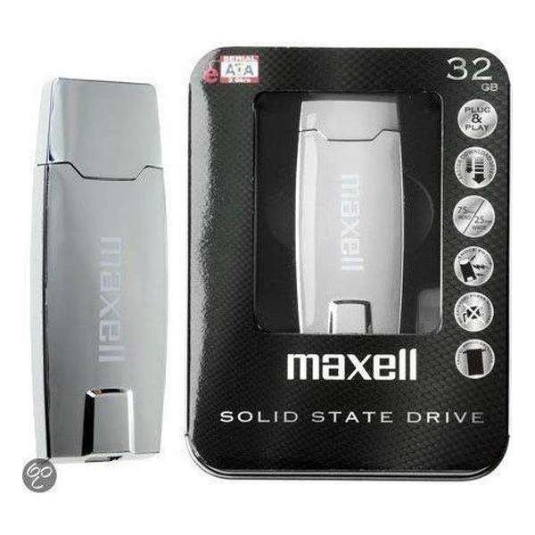 Maxell 32GB Elite SSD 32GB | eSATA Solid State Drive