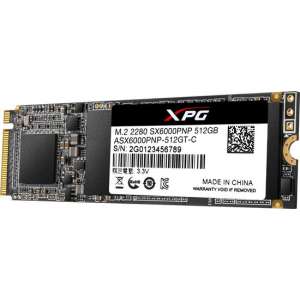 XPG SX 6000 Pro internal solid state drive M.2 512 GB PCI Express 3.0 3D TLC NVMe