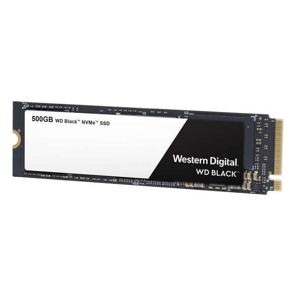 WD Black NVMe SSD 2018 M.2 500 GB