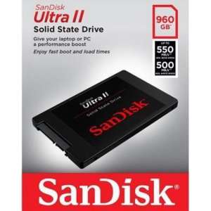 SanDisk Ultra II - Interne SSD - 960 GB