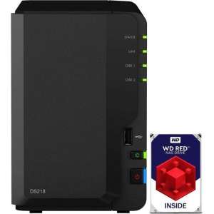 Synology DS218 - NAS -  RED 8TB 2x 4TB