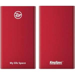 KingSpec 1TB Externe SSD Rood