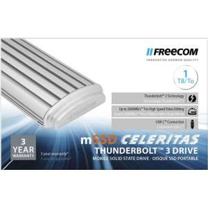 Freecom mSSD Celeritas 1TB Thunderbolt 3