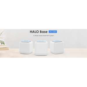 Wavlink HALO Base Wifi Mesh-systeem met de nieuwste en unieke Patent Touchlink-technologie®