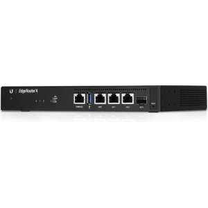 Ubiquiti Networks EdgeRouter 4 bedrade router Gigabit Ethernet Zwart