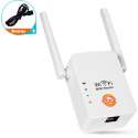 FirmEdge Wifi Versterker - 300Mbps - Repeater - Stopcontact - Draadloos - Netwerk / Internet - Booster - Extender