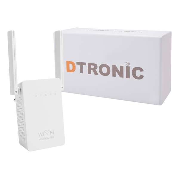 DTRONIC WR02E - wifi versterker - 300 Mbps