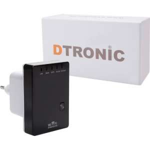 DTRONIC WR02 - wifi versterker - 300 Mbps