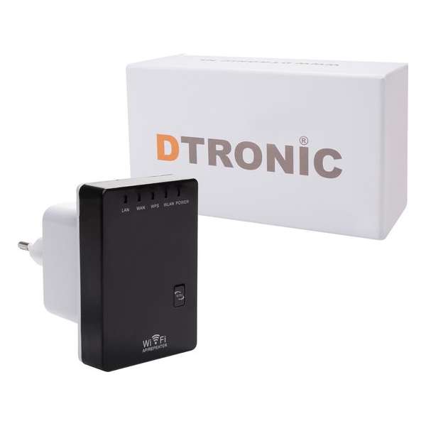 DTRONIC WR02 - wifi versterker - 300 Mbps