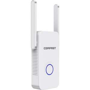 Comfast™ Wifi Versterker CF-WR752AC - 1200 MBps - Voor Stopcontact - Wifi Repeater
