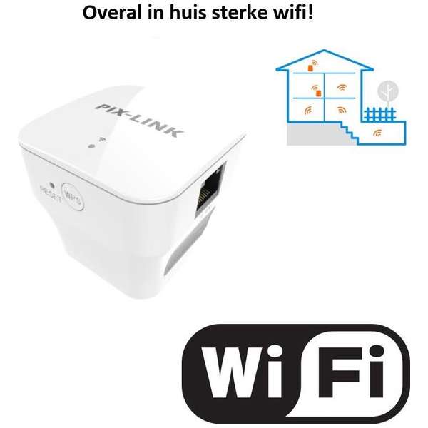 Living Needs Wifi Versterker – Wifi Repeater – Wifi Versterker stopcontact.