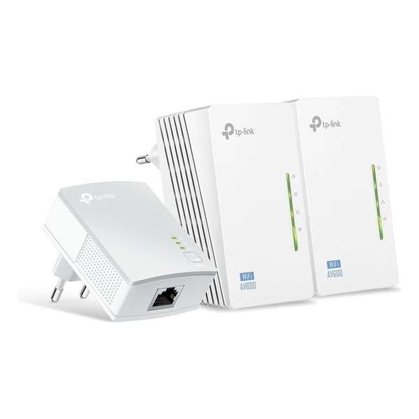 TP-Link TL-WPA4220T KIT - Wifi Powerline - 3 Stuks