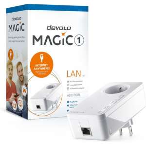 devolo Magic 1 LAN - Powerline uitbreiding zonder wifi - BE
