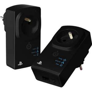 Official licensed PlayStation Powerline PLC Homeplug twin pack 500 Mbps - PS4 + PS3