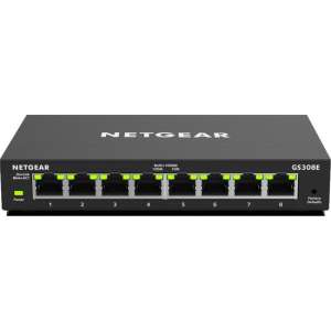 Netgear GS308E 8-PORT Gigabit Ethernet Switch