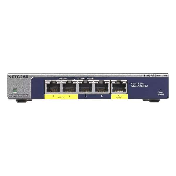 Netgear ProSAFE GS105PE - Switch