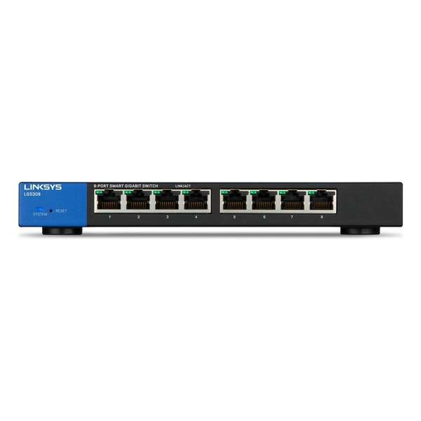 Linksys LGS308 - Netwerk Switch