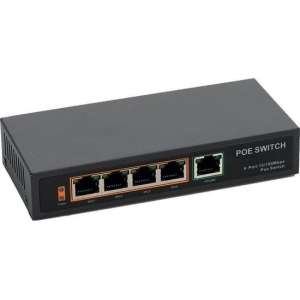 4 poorts POE SIP Switch module