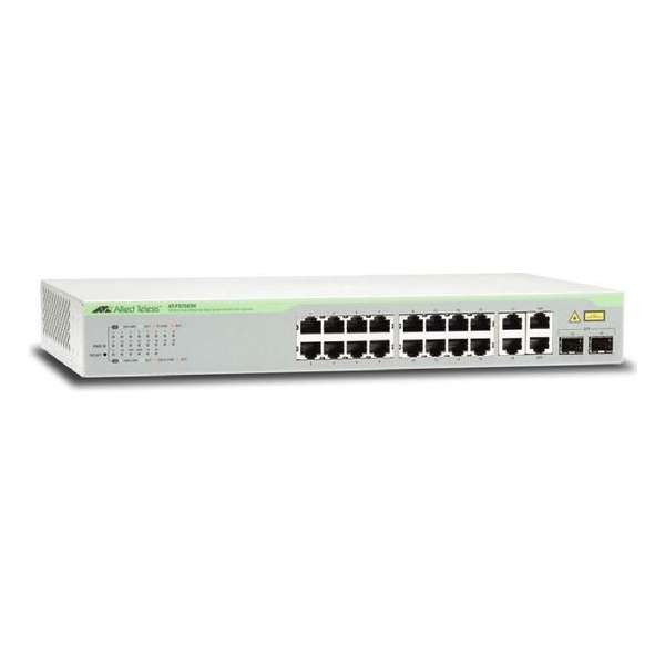 Allied Telesis AT-FS750/20-50 Managed Fast Ethernet (10/100) Grijs 1U