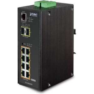 Planet IGS-10020HPT netwerk-switch Managed L2+ Gigabit Ethernet (10/100/1000) Zwart Power over Ethernet (PoE)