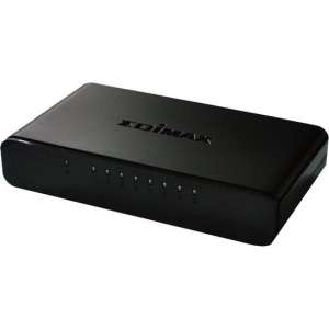 Edimax ES-3308P V2 netwerk-switch Managed Fast Ethernet (10/100) Zwart