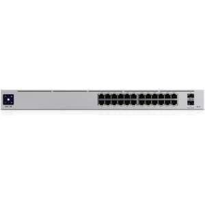 Ubiquiti Networks UniFi Pro 24-Port PoE Managed L2/L3 Gigabit Ethernet (10/100/1000) Zilver 1U Power over Ethernet (PoE)