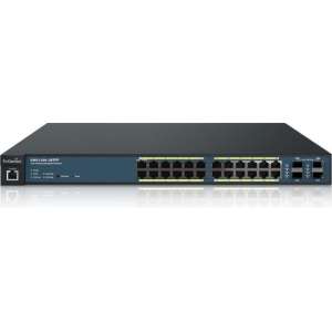EnGenius EWS1200-28TFP netwerk-switch Managed L2/L3 Gigabit Ethernet (10/100/1000) Zwart 1U Power over Ethernet (PoE)