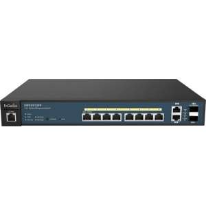EnGenius EWS5912FP netwerk-switch Managed L2 Gigabit Ethernet (10/100/1000) Zwart 1U Power over Ethernet (PoE)