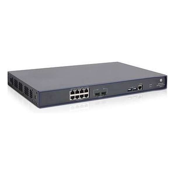 Hewlett Packard Enterprise netwerk-411,416 830 8-port PoE+ Unified Wired-WLAN Switch