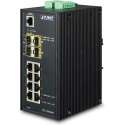 Planet IGS-12040MT netwerk-switch Managed Gigabit Ethernet (10/100/1000) Zwart