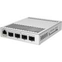 Mikrotik CRS305-1G-4S+IN netwerk-switch Managed Gigabit Ethernet (10/100/1000) Wit Power over Ethernet (PoE)