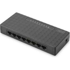 Digitus DN-80064 netwerk-switch Gigabit Ethernet (10/100/1000) Zwart