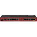 Mikrotik RB2011IL-IN Gigabit Ethernet (10/100/1000) Power over Ethernet (PoE) Rood netwerk-switch