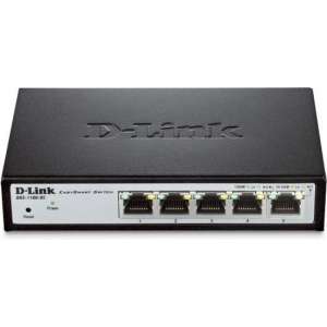 D-Link EasySmart Managed L2 Gigabit Ethernet (10/100/1000) Zwart