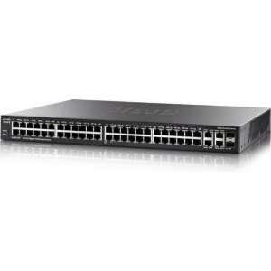Cisco SG350-52 Managed L3 Gigabit Ethernet (10/100/1000) Zwart 1U