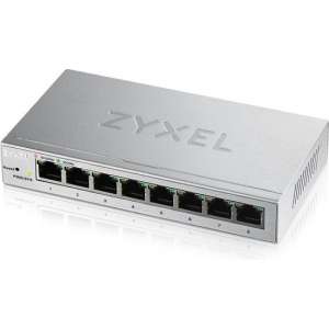Zyxel GS1200-8 Managed Gigabit Ethernet (10/100/1000) Zilver